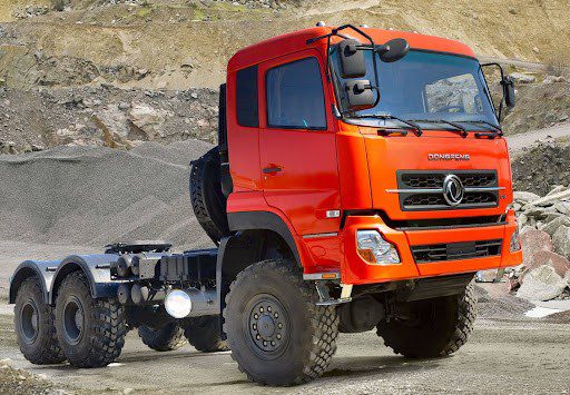 توان جابجایی 599 کیلوگرم تیپ استاندارد کامیون تک باری دانگ فنگ
